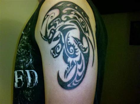 Dragonite Tribal Tattoo by corylburton on DeviantArt