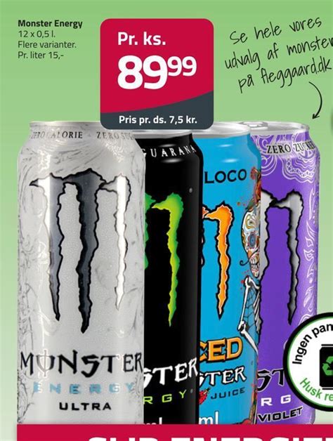 Monster Energy Tilbud Hos Fleggaard