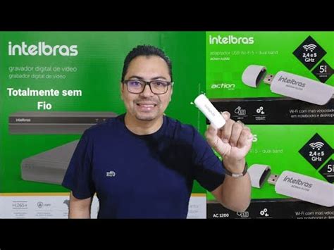 Como Conectar O DVR Da Intelbras Via Wi Fi Adaptador ACtion A1200 Como