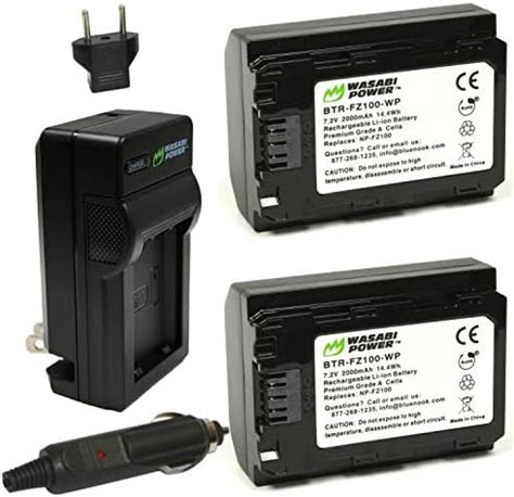 Amazon Wasabi Power Battery 2 Pack And Dual USB Charger For