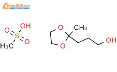 Methanesulfonic Acid 3 2 Methyl 1 3 Dioxolan 2 Yl Propan 1 Ol 89188 44