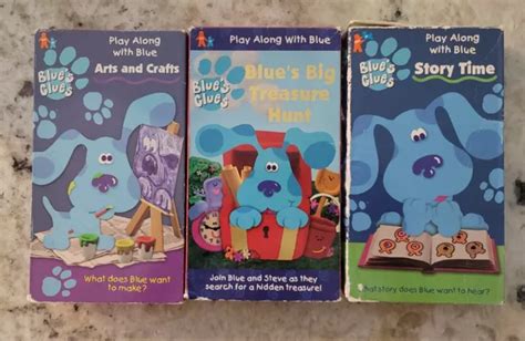 BLUES CLUES VHS Lot Of 3 EUR 18 12 PicClick FR