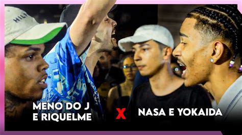 MENOR DO JOTA e RIQUELME X NASA e YOKAIDA 1ª FASE 59ª Batalha da