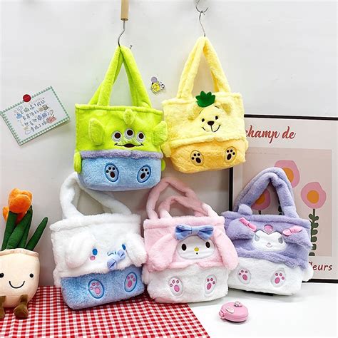 Jual Tb Tas Selem Pang Bulu Anak Karakter Sanriio Shopee Indonesia