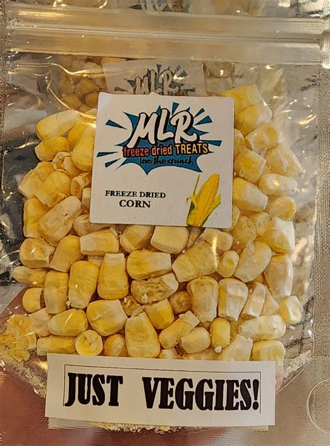 Freeze Dried Corn | MLR Freeze Dried Treats