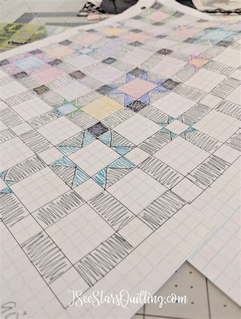 Free Quilt Planning Pack Graph Paper Download – ISeeStarsQuilting