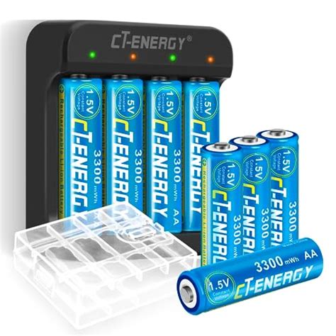 Top 10 Best Lithium Rechargeable Aa Batteries Reviews Buying Guide