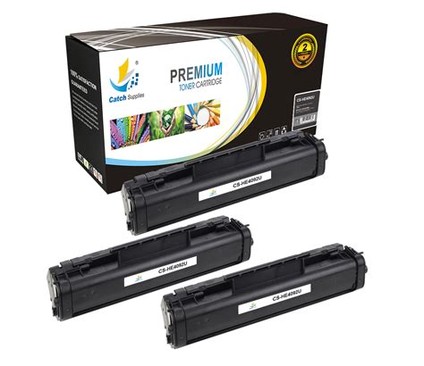 3 Black C4092A 92A Laser Toner Cartridges For HP LaserJet 1100 1100A ...