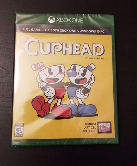 Studio Mdhr Inc Cuphead Limited Edition With Bonus Art Cel Included