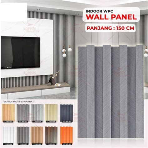 Jual Wall Wpc Wood Panel Wallpanel Wpc Pvc Kayu Dinding Wk Sample