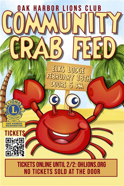 Community Crab Feed Returns To Oak Harbor Whidbey News Times