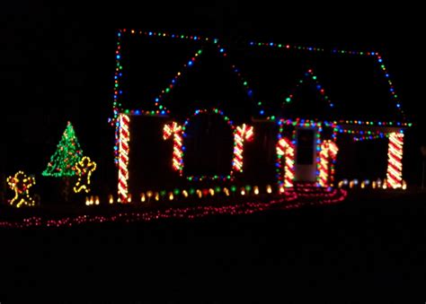 gingerbread house Christmas lights Little Christmas, Winter Christmas, Christmas Lights ...