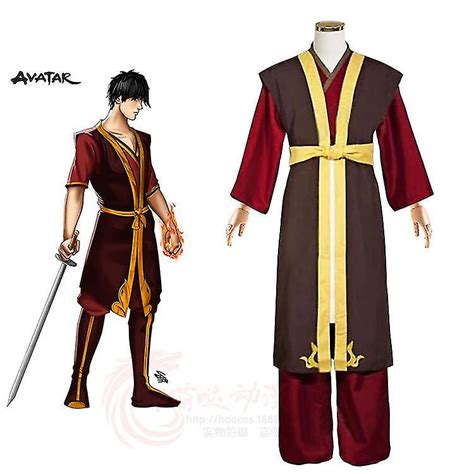 Halloween Cos Stage Costume, Avatar The Last Airbender, Prince Zuko ...