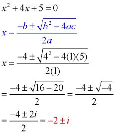 39 quadratic formula worksheet with complex answers - Worksheet Master