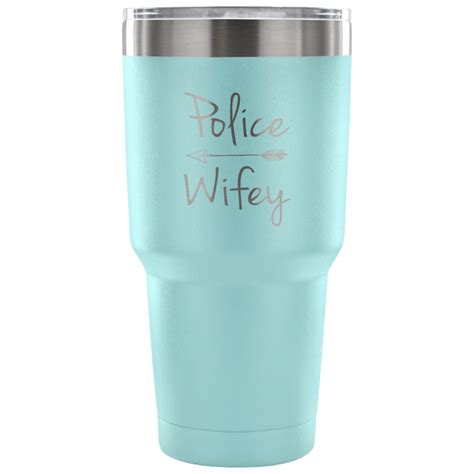 Police Wifey Tumbler Thin Blue Line Shop