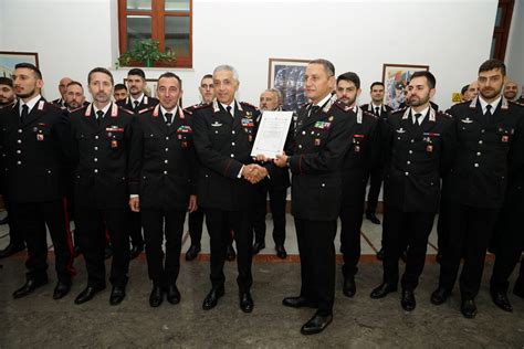 Il Comandante Della Legione Carabinieri Sicilia In Visita Al Comando