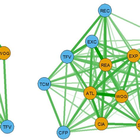 Psychometric Network Analysis Comparing Inter Item Associations For Pep Download Scientific