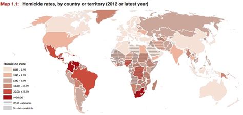 Noticia América Latina es la región con más homicidios del mundo