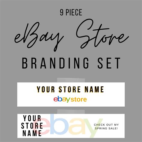 eBay Store Branding Kit [eBay Logo] | Shop Exploring Life’s Beauty