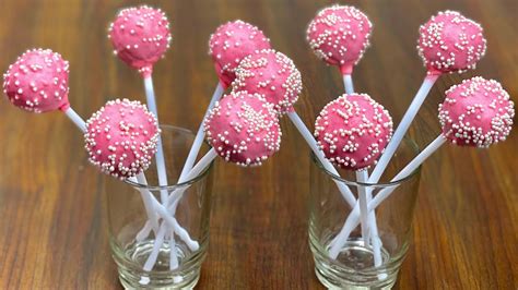 How To Make Cake Pops Easy Homemade Cake Pops Recipe Cake Pops Youtube