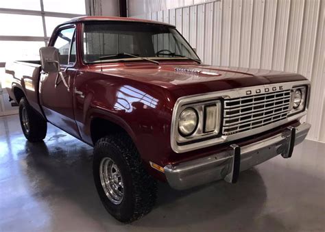 1977 Dodge W150 Power Wagon Pickup At Houston 2021 As T138 Mecum Auctions