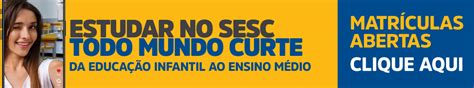 Matrícula 2022 Sesc