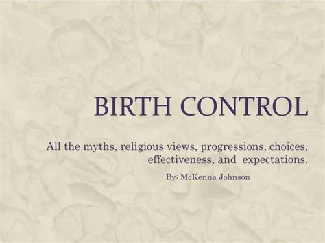 Ppt Birth Control Powerpoint Presentation Free Download Id2140694