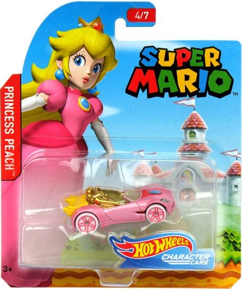 Hot Wheels Super Mario Character Princess Peach Bol