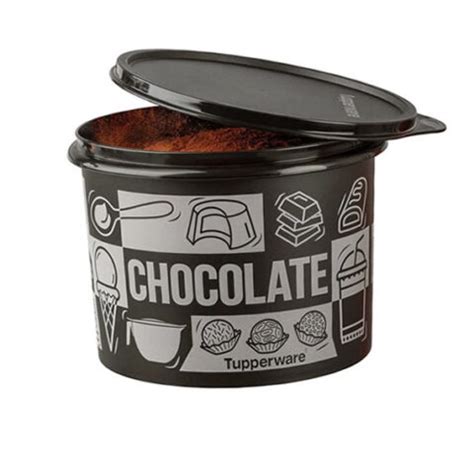 Tupper Caixa Chocolate 1 3Kg Pop Box PB Compras Tupperware