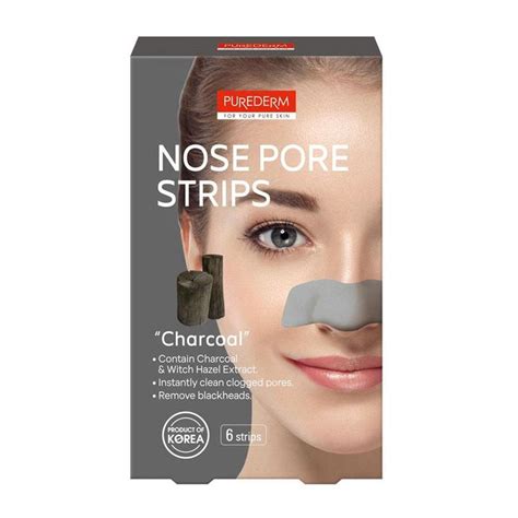 Purederm Nose Pore Strips Charcoal 6 Strips Pinoyhyper