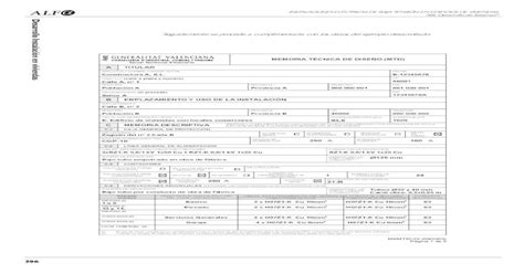 EJEMPLO DE MEMORIA TECNICA DE DISEÑO PDF Document