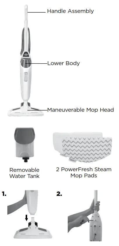 How To Use Bissell Powerfresh Steam Mop Jackson Sheyesseet