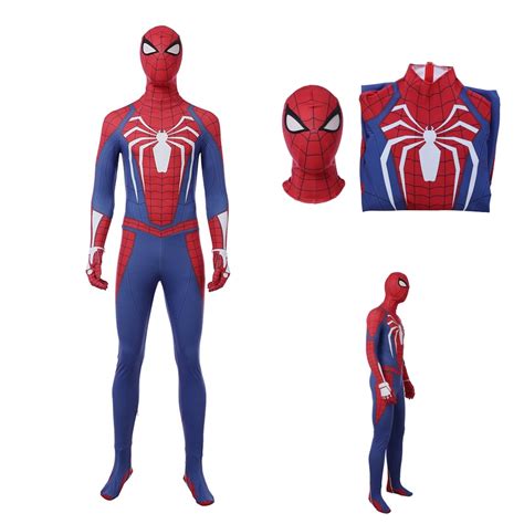 Spider Man Ps Cosplay Traje Spider Man Cosplay Traje Etsy