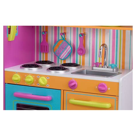 Kidkraft Deluxe Big And Bright Kitchen Play Set And Reviews Wayfair