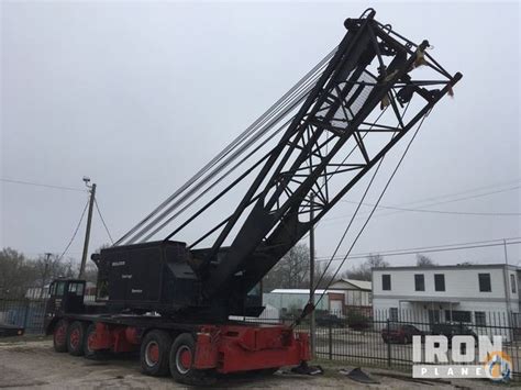 Sold 1972 Lorain Mc 8150 Lattice Boom Truck Crane Crane In Oklahoma