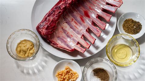 Mustard Crusted Rack Of Lamb Recipe