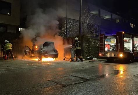 Video Zapaljeno Vozilo U Konjicu Policija Traga Za Po Initeljem