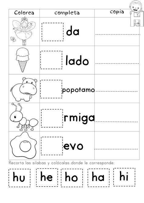 Mi Cuadernillo Para Trabajar Las Silabas Page 0008 Orientación