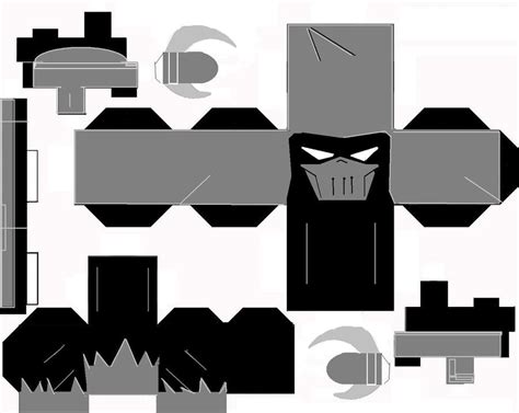 Paper Craft NEW 565 PAPERCRAFT BATMAN MASK