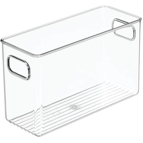 Bac De Rangement Transparent De 4 Po X 10 Po X 6 Po Pour Garde Manger