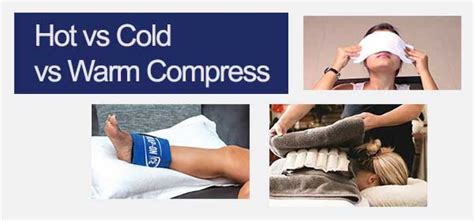 HOT Compress Vs COLD Compress Vs WARM Compress