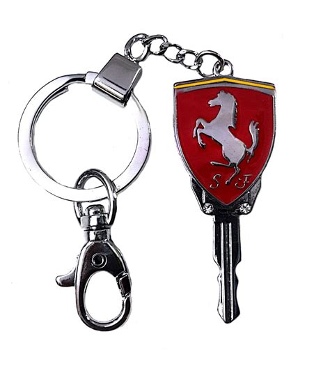 FCS KeyShape Ferrari Key Chain - Buy FCS KeyShape Ferrari Key Chain Online at Best Prices in ...