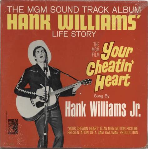 Hank Williams Your Cheatin Heart Us Vinyl Lp Album Lp Record 766293