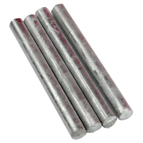 Zinc Metal Rod High Purity Zn 99 5 Ingot Round Bar Anode Electroplating