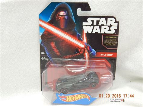 HOT WHEELS KYLO REN STAR WARS THE FORCE AWAKENS MADE IN THAILAND