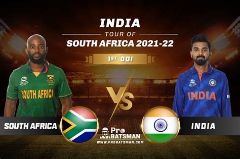 Sa Vs Ind Dream11 Prediction Match Preview With Stats Pitch Report