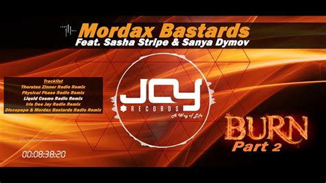 Mordax Bastards Feat Sasha Stripe Sanya Dymov Burn Liquid Cosmo