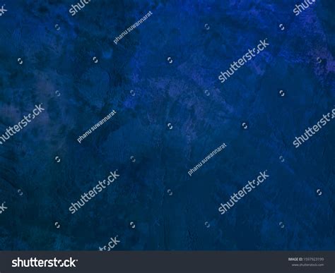 Dark Navy Blue Wall Texture Background Stock Photo 1597923199 ...