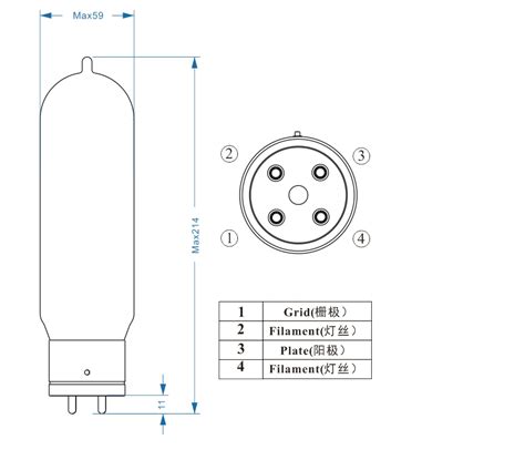 Linlai Global We Western Electric Replica Vacuum Tubes Pair