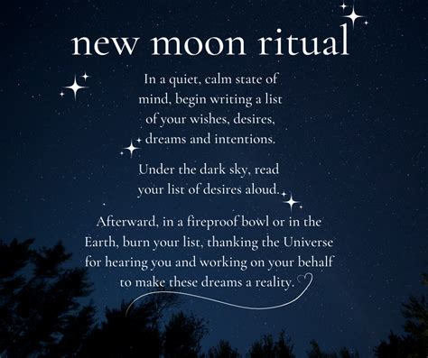 Manifesting In The New Moon New Moon Rituals New Moon Beginning Writing